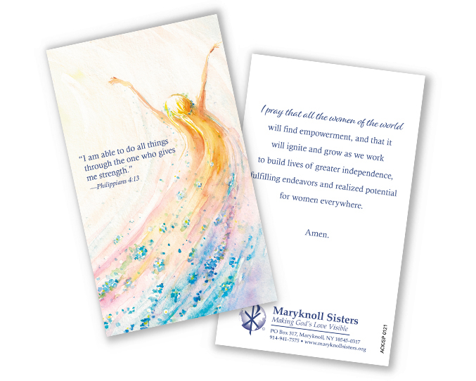 Maryknoll Sisters Prayer Card Mailing