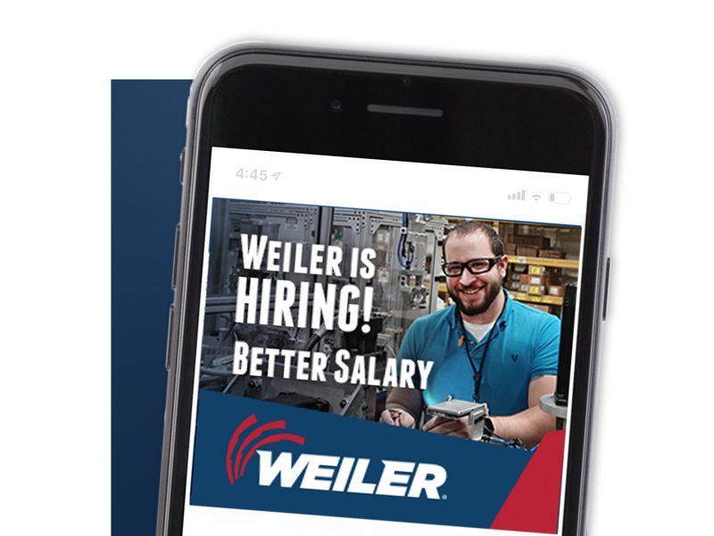 Weiler Recruitment Ads